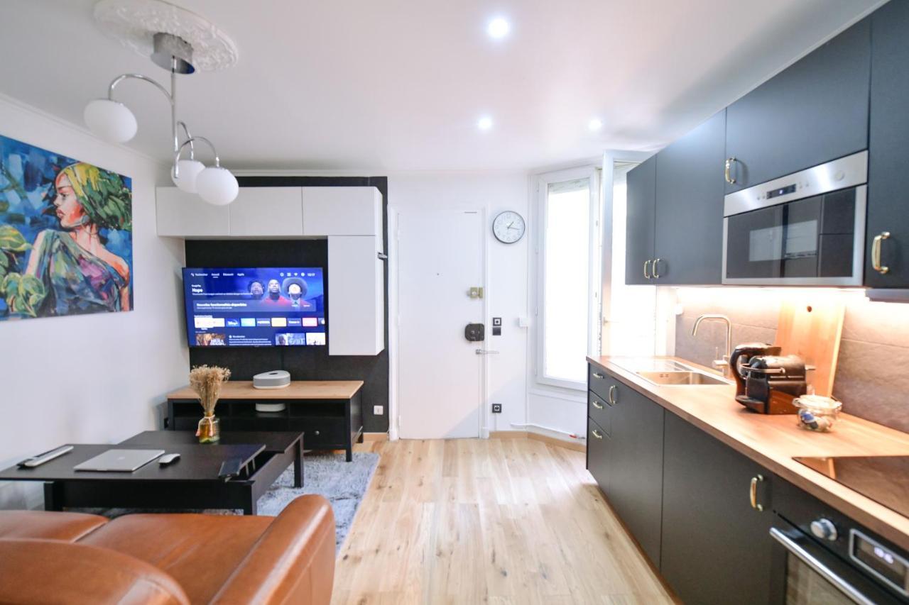 Paris La Villette - Charming Apartment 2 Rooms Exterior foto